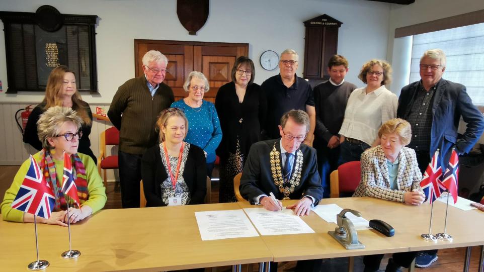 Malmesbury enters Friendship Agreement to honour Athelstan connection with Norwegian town